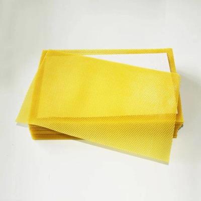 China 100 Natural Beeswax Comb Foundation Honey Yellow Color Beeswax Honey Comb for sale