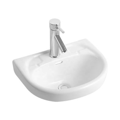 China Best Selling Modern Hot Price Ceramic Wall-hung Basin for sale