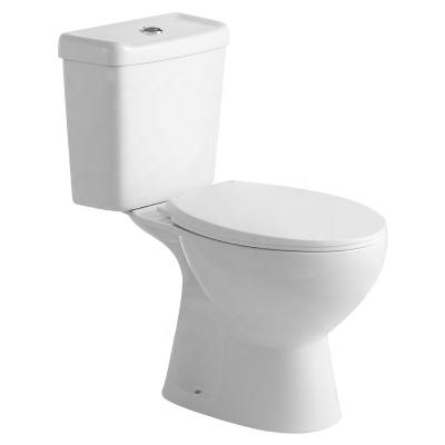 China Double-Flow Top Sale Bathroom Equipment Toilet Bathroom Sets Modern Two Piece Toilet Toilet for sale