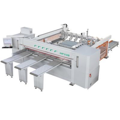 China High Horizontal Precise HP330D Large Wood Cutting Back Automatic Feeding Panel Sizing Computer Panel Saw for sale