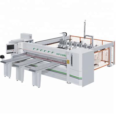 China HP330L Horizontal Large Height Rear Feeding Auto Beam Saw Auto Computer Panel Saw for sale