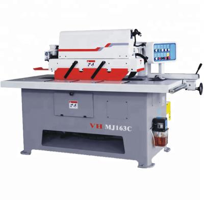 China VH-MJ163C Horizontal High Quality V-Trough Blade Straight Line Trimming Hole Saw Single Ripping Saw for sale