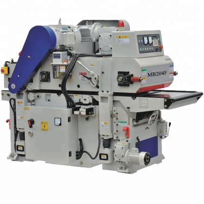 China Factory MB204HL Double Side Planer With Feed For Woodworking Double Sided Thicknesser Planer for sale