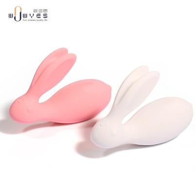 China Real Touch Feeling 2022 Hot Sale Pink Bunny Vibrator Egg Wearable Vibrator Jumping Egg Sex Toys for sale