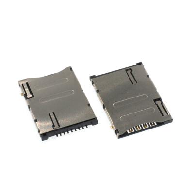 China Type 21h card pcb sim push push connector for sale