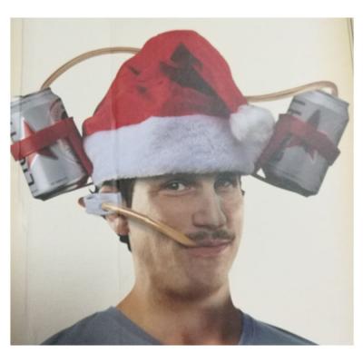 China PTV-040 Santa Winter Drinking Hat for sale