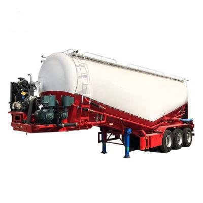 China Truck Trailer Hot Selling Utility 30-60CBM Bulk Cement Semi-Trailer for sale