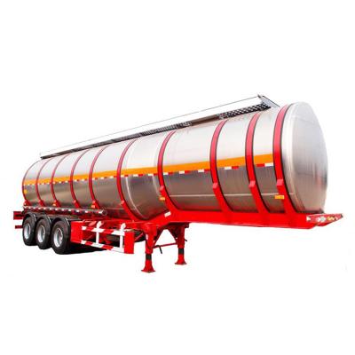 China Truck Trailer 2/3 /4 Axle Heavy Duty Fuel Tanker Semi Trailer Crude Gasoline Petrol Diesel Oil Tanker Aluminum Fuel Tanker Semi Trailer for sale