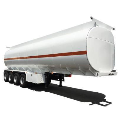 China Truck Trailer China Manufactory Direct Sale 45000 50000 Liters Fuel Tanker Semi Trailer 4 Axles Crude Oil Fuel Tanker Truck Semi Trailer for sale