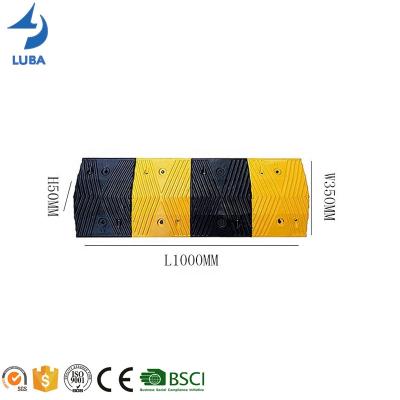 China Durable High Quality Retractable Speed ​​Bump Rubber Road Speed ​​Bumps For Sale for sale