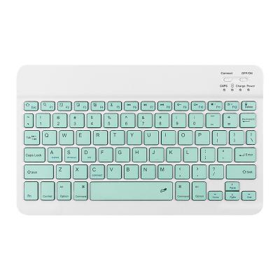 China 10 Inch Mechanical Wireless Cell Phone Tablet Keyboard External Keyboard for sale