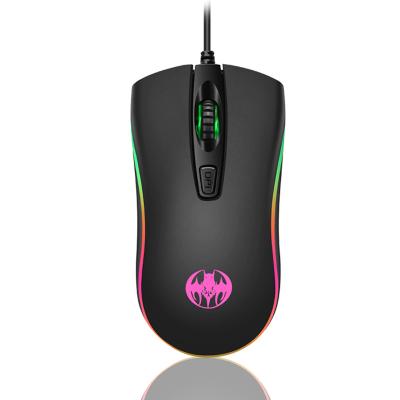 China Custom 3D GM15 4 Keys Mouse Internet Cafe E-sports Gaming League Dedicated Macro Wholesale CF Mouse Legends LOL for sale