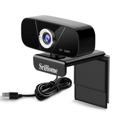 China Free Desktop Webcam Live Streaming Usb Webcam SH003 1080P Driver USB Webcam With Microphone Widescreen HD Video SH003 for sale