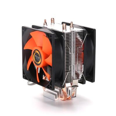 China Zero Degree 30 Degree Q9 Fan Cpu Heatsink 1156 Computer Case Dual Multi-platform 1155 1366 2011 Universal for sale