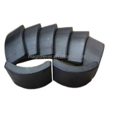 China Best Quality Arc Shape Y35 Y30 Segment Ferrite Permanent Magnetic Magnets Tile Shape Industrial Magnet Customized For Motor Te koop