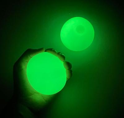 China Styles Loose Sticky Person Hot Toys Amazon Sale Indicative Ceiling Glow In The Dark Sticky Wall Balls For Kids Adults for sale