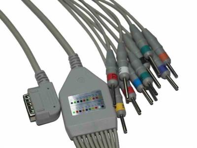 China Kanz: 103, 106,ECG 108/110/1203,1205 for EKG cable for sale