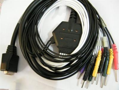 China Nihon Konden: 901D,ECG-9620/9010/9020,ECG-9022/9110/9130/9132 for EKG cable for sale