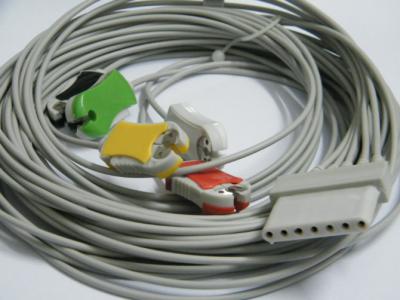 China Schiller 7lead clip EKG leadwires for sale