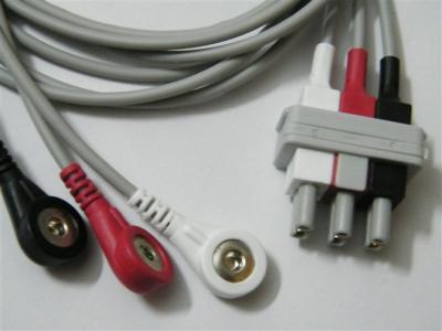 China /HP 3-lead wire snap for 78352C, 78354C, 78834C, M1001A/B,M1002A/B, M1722A for sale