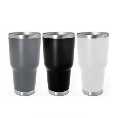 China Custom 304 Stainless Steel Travel Sustainable Car Mug Thermal Travel 20oz Tumbler With Lids for sale