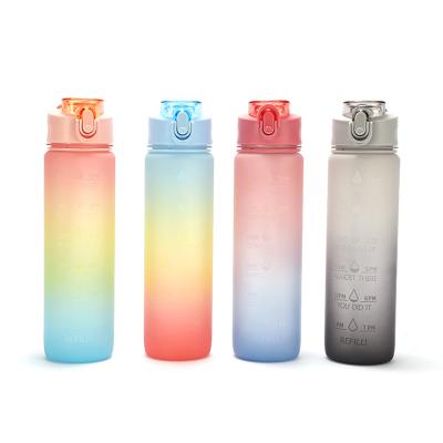 China Viable RTS Bpa Free Disposable Kids Wide Mouth Plastic Water Bottle for sale