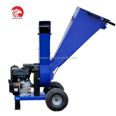 China New Design 196cc Wood Species High Performance Wood Shredder Chipping for sale