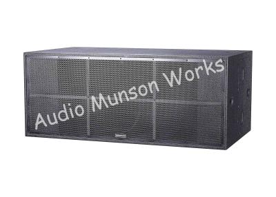 Chine Pro double audio de Subwoofer chargé par port passif haut-parleur de PA de 18 pouces à vendre