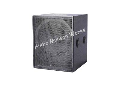 China Professional Stage Woofer Power Bass Pro Audio Subwoofer Vented Boxes for sale