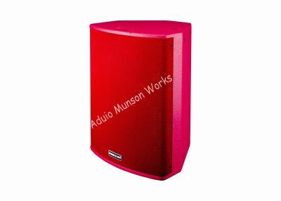 China Versatile Red 15'' Water Proof IP65 Outdoor PA Speakers For Club / Bar for sale