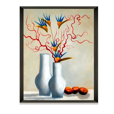 China Classic Home Wall Art Metal Materials Poster Paintings Decor Still Life Paintings On Canvas Flower Paintings for sale