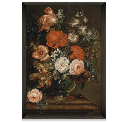 China Printer Wall Art Poster Wall Paintings Decor Still Life Classic Home Paintings On Canvas Flower Paintings for sale