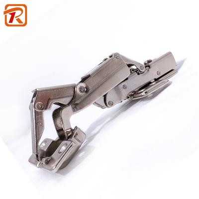 China Contemporary 165 Degree Clip On Cabinet Furniture Hinge Half Overlaid Hinge Hydraulic Removable Concealed Door Hinge for sale