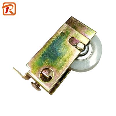 China No Noise & Smooth Running Sliding Closet Doors Roller Assembly Wardrobe Door Roller Bottom Pulley Wheels for sale