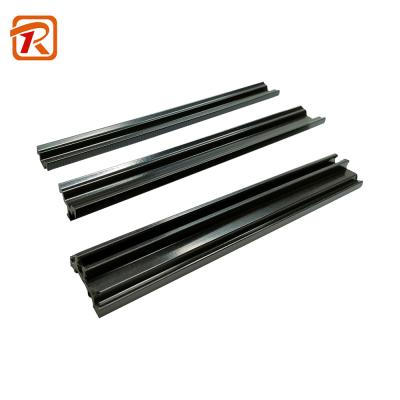 China Modern Plastic Door Window Accessories PVC Seal Slatted Door Gap Sealing Strip for sale