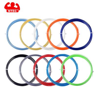 China NYLON Hot Sell Quality Colored Tennis Racket String 1.25/1.3/1.6/1.7/1.8mm for sale