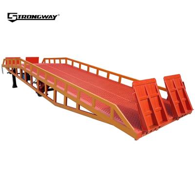 China Widely Used Mobile Container Loading Ramp Container Yard Loading Ramp For Sale for sale