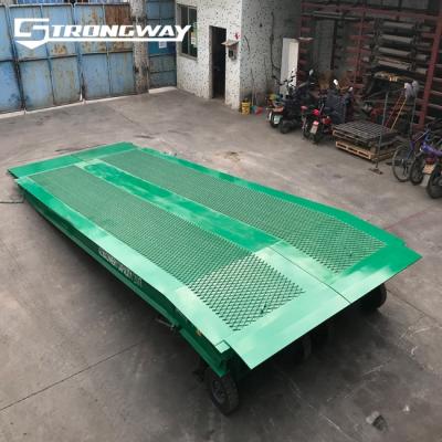 China Factory 25 Ton High Quality Heavy Duty Loading Ramps Warehouse Container Loading Ramp For Sale for sale