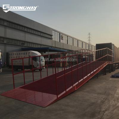 China Factory 40ton Loading Dock Lift Platforms Heavy Duty Car Ramp Adjustable Boat Ramp For Sale for sale