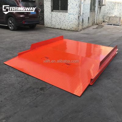 China High quality container strongway hotels trailer 6t cheap price custom metal ramp container strongway unload container shipping container ramp for sale for sale