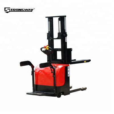 China CE certificate for full electric stacker with 1000kgs 1500kg for sale