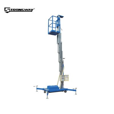 China 9meters height portable vertical mast lift for sale 650*610*1100mm for sale