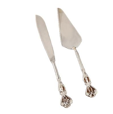 China Viable Manufacturers Lead Supply Cake Shovel Triangle Pizza Shovel Kitchen Cheese Cutter Knife Shovel Zinc Alloy Combination for sale