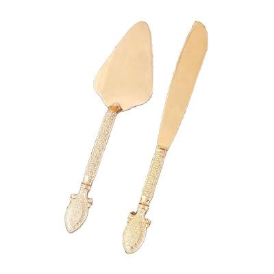 China European Exquisite European Exquisite Western Cake Pizza Pizza Tableware Restaurant Handle Western Style Knife Shovel Combination for sale