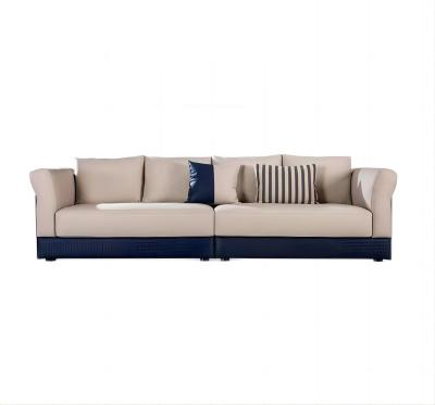 China Three Person Model Color Sofa Two Piece Sofa Color Customized Splicing Size Can Be Customized for sale