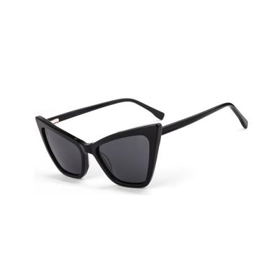 China Fashionable made in China large size acetate frames female acetate sunglasses. for sale