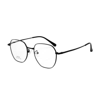 China Fashionable Anti Blue Light Metal Round Optical Spectacle Blue Light Blocking Eyeglasses Glass Sights for sale