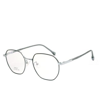 China Metal Retro Fashion Stock Optical Eyewear Fashionable Cheap Ready Glasses Optical Frames for sale