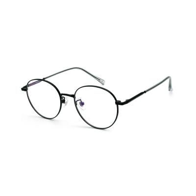 China 2022 Fashionable Whole Sale Square Unisex Designer Glass High End Korean Pure Titanium Frames Optical for sale