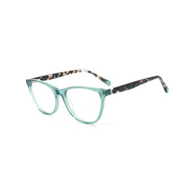 China 2022 Unique Square Handcrafted Handcrafted Square Glass Eyewear Optical Frames Acetate Fashion Man OEM Custom Glasses Frames For Women Men for sale